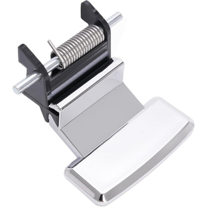 KUAFU Center Console Lid Striker Handle Latch Compatible with 2009-2019 Ford Flex Replacement for FA8Z-7406064-AA FO2910100 Plastic Chrome Silvery & Black