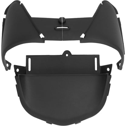 Headlight Housing Shroud Compatible with 1999-2004 Honda 400EX – Textured Black Plastic (PP) Front Fender Trim Headlamp Cover