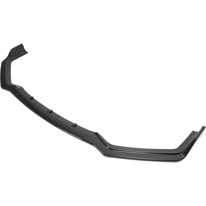 KUAFU 3Pcs Front Bumper Lip Compatible with 2018-2023 Infiniti Q50 Sport Models, Under Chin Spoiler Splitter Diffuser Protector Air Dams Body Kit (Gloss Black)