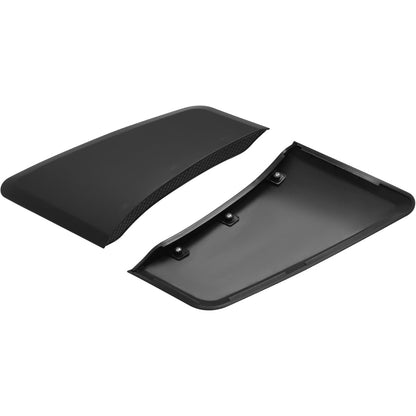 Rear Air Fender Vent Compatible with 2015-2023 Ford Mustang All Model Plastic (PP+TD20) Primer Matte Black Left & Right