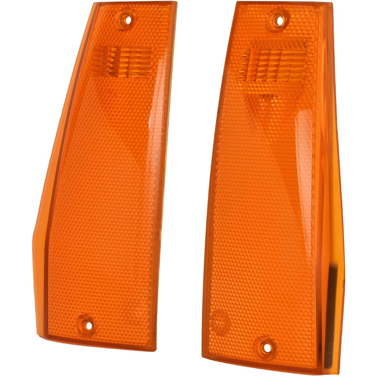 HECASA Pair Side Marker Light Compatible with 1991-1996 Jeep Cherokee Base Classic Country SE Sport Briarwood Laredo Limited Comanche Replacement for CH2551113 CH2550113 Marker Lamp LH&RH Amber Lens