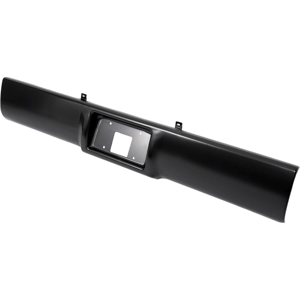 ALMULOO Roll Pan Compatible with 1992-1999 Chevy Chevrolet Suburban Tahoe Blazer C1500 C2500 K1500 K2500 GMC Yukon Steel Electrophoresis Black W/LED License Light