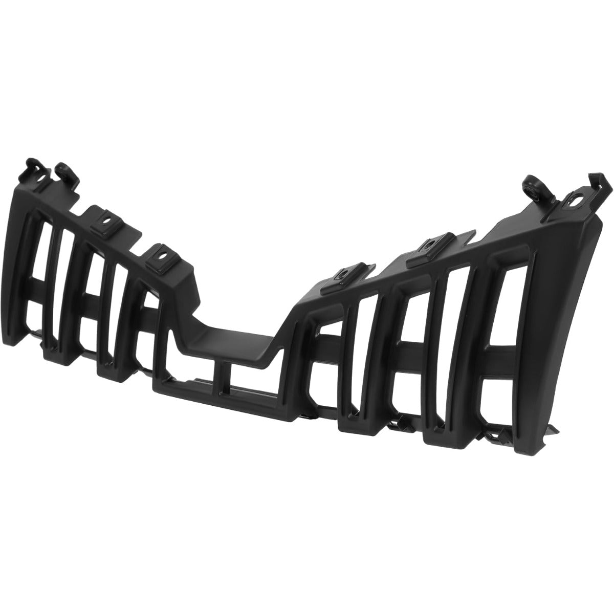 ALMULOO Front Bumper Bracket Compatible with 2018-2020 Toyota Sienna Replace for 5211508030 TO1041116 Bumper Support Mounting Bracket Plastic Unfinished Black