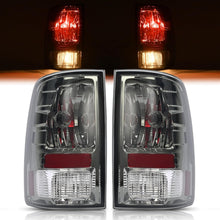HECASA Pair Tail Light Compatible with 2009-2018 Dodge Ram 1500 2500 3500 Replacement for CH2818124 CH2819124 55277415AA 55277414AA Tail Lamp Driver & Passenger Side Smoke Lens