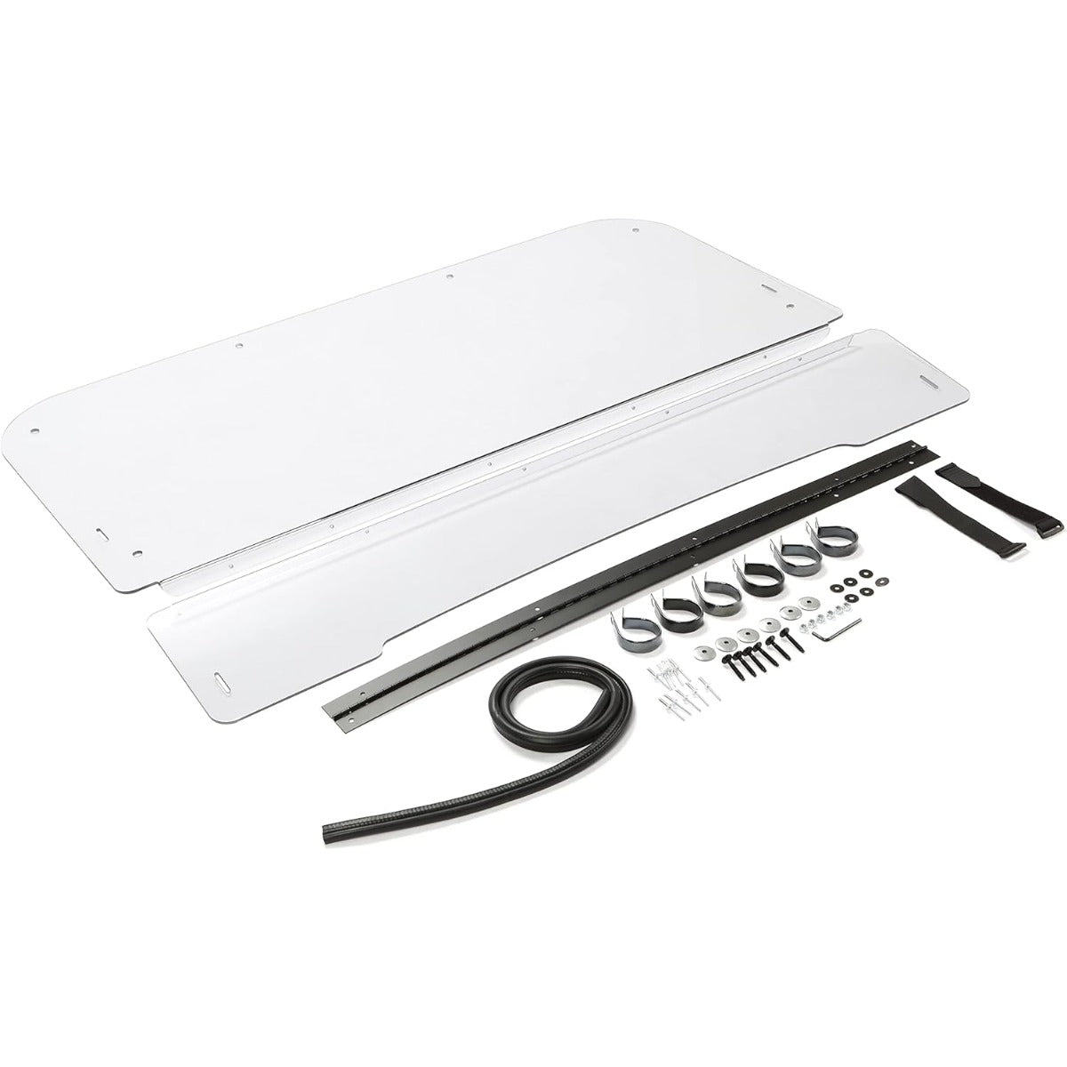 Clear Windshield Compatible with 2009-2021 KAWASAKI Mule 4000/ 4010 Model & 2015-2022 Kawasaki Mule 4010 Trans Front Windscreen LYMP-080-2