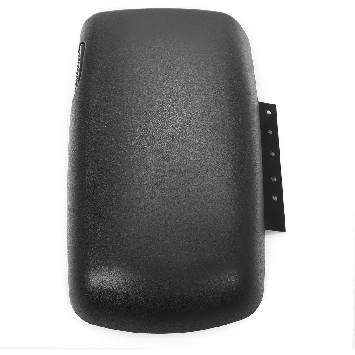 KUAFU Center Console Lid Armrest Door Compatible with 1997-2002 Pontiac Firebird/Chevy Chevrolet Camaro w/Button & Hinge Replacement for 10273748 10423155 Black ABS Plastic