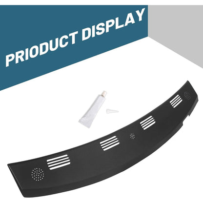 Dash Board Cover Compatible with 2002 2003 2004 2005 Dodge Ram 1500 2500 3500 ABS Plastic Textured Black