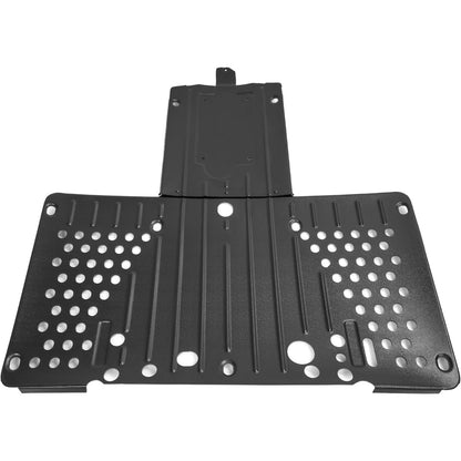 UTV Skid Plate Compatible with 2013-2019 Polaris Ranger XP 900 570 1000 Brutus Diesel Replacement for 5438878-070 Plastic Black