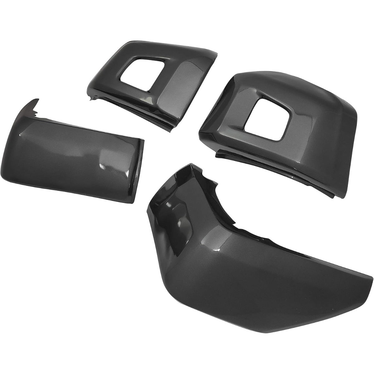 KUAFU Front & Rear Bumper End Caps Compatible with 2014-2021 Tundra