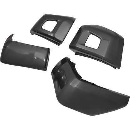 KUAFU Front & Rear Bumper End Caps Compatible with 2014-2021 Tundra