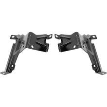 KUAFU Front Outer Bumper Bracket Compatible with 2007-2013 GMC Sierra 1500/2500 HD/3500 HD Replace for 15901539 GM1067182 15901538 GM1066182 Bumper Support Driver&Passenger Side