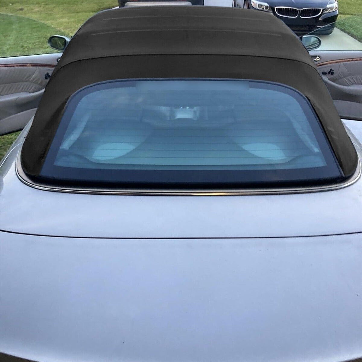 HECASA Convertible Soft Top Compatible with 2004-2009 Mercedes-Benz CLK320/ CLK350 /CLK500 /CLK55 AMG /CLK550 Black