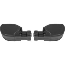 KUAFU Front & Pair Bumper End Cap Compatible with 1997-2006 Jeep Wrangler, 65th Anniversary Edition Bumper Corner Protection Replacement for 55155757AB, CH1004128, 55155756AB, CH1005128