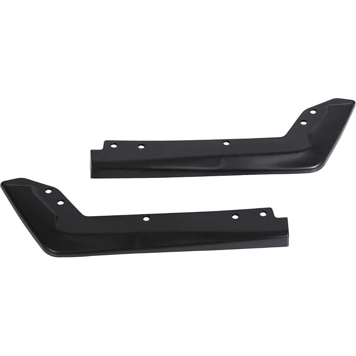 ECOTRIC Front & Rear Bumper Valance Lip Spoiler Compatible with 2015-2021 Subaru WRX & STI Lower Splitter Finisher Under Chin Spoiler Unpainted Black Two Packages