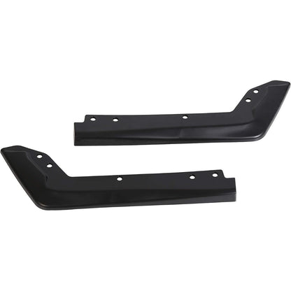 ECOTRIC Front & Rear Bumper Valance Lip Spoiler Compatible with 2015-2021 Subaru WRX & STI Lower Splitter Finisher Under Chin Spoiler Unpainted Black Two Packages