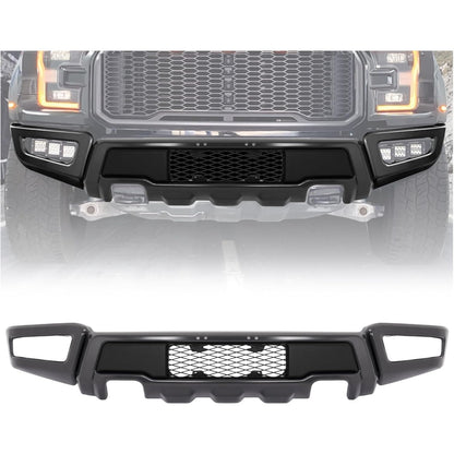 KUAFU Bumper Assembly W/Fog Light Holes Compatible with F150 Raptor Style