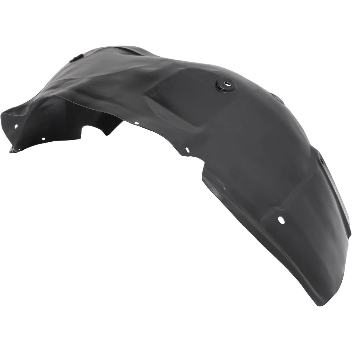 Front Right Fender Liner Compatible with 2007-2013 Chevy Chevrolet Silverado 1500 Replace for 22779790 15945960 20782780 25828536GM1249183 Plastic(PE) Wheel Liner Splash Guard Unfinished Black