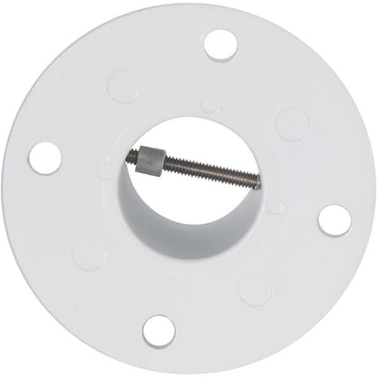 Deck Anchor Flange Cast Aluminum Above Ground Pool Ladders/Handrails/Slide - 1 7/8ââ‚?Inch Diameter of 1.9 Inches(1Pc) LYOM-062-1