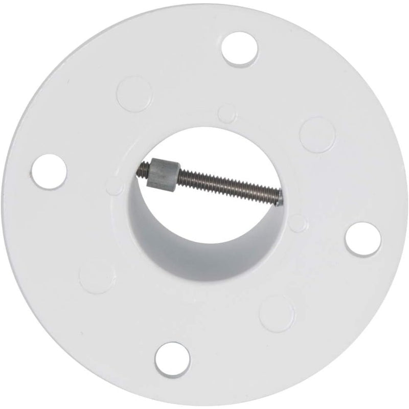 Deck Anchor Flange Cast Aluminum Above Ground Pool Ladders/Handrails/Slide - 1 7/8” Inch Diameter of 1.9"(1Pc) LYOM-062-1