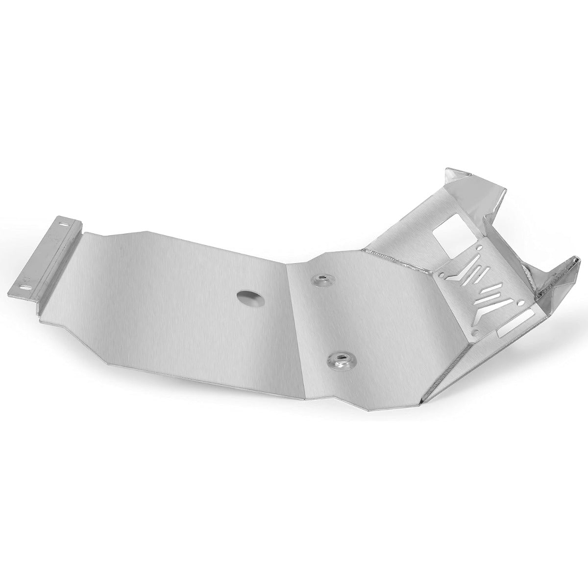 Skid Plate Aluminium Powder Coated Silvery Compatible with 2021-2025 Yamaha Wolverine RMAX2 1000 / RMAX4 1000 Engine Splash Shield B4JF84N0V000