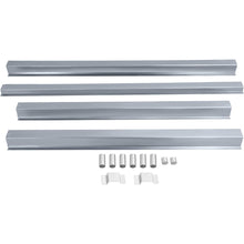 KUAFU 4PCS Bed Floor Support Crossmembers Repair Compatible with 77-16 Ford