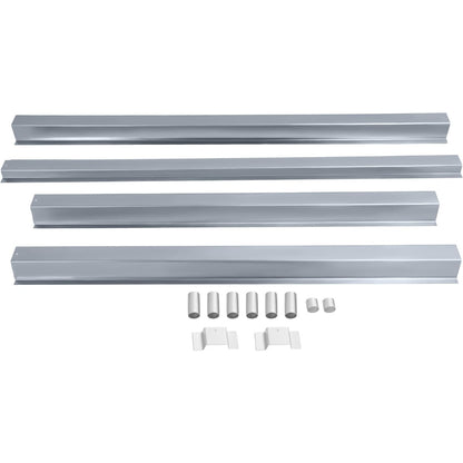 KUAFU 4PCS Bed Floor Support Crossmembers Repair Compatible with 77-16 Ford