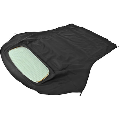 Convertible Soft Top for 2004-2009 Toyota Solara Black Color with Clear Glass Windows Sailcloth Vinyl Soft Roof Replacement