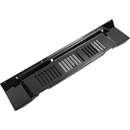 Hood Vent Compatible with 1997-2006 Wrangler TJ w/o Washer Nozzle Windshield Wiper Cowl Panel Grille Air Inlet Window Cover