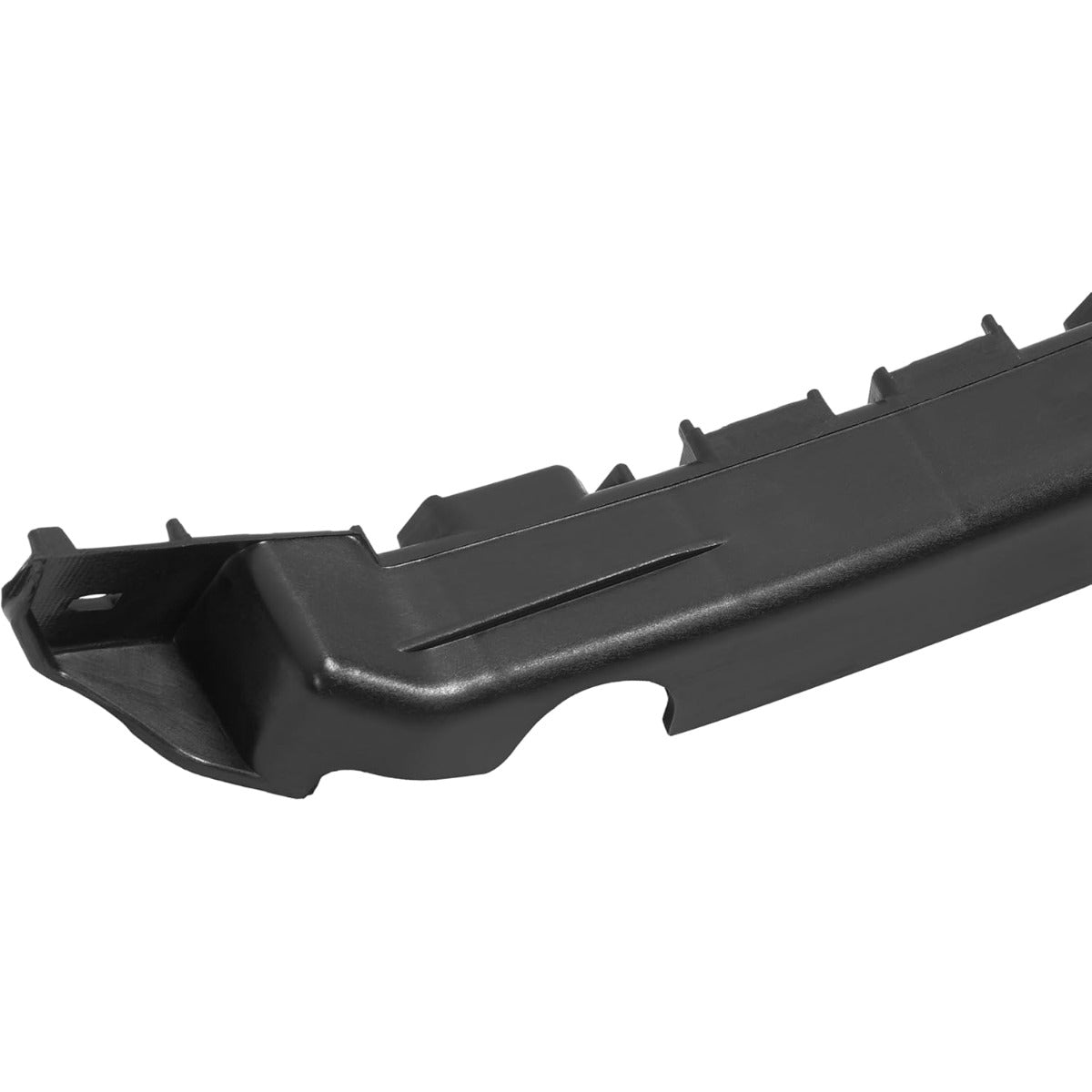 ALMULOO Black Front Bumper Bracket Compatible with 2010-2017 Chevrolet Equinox Replacement for GM1032116 84059892 Left Side