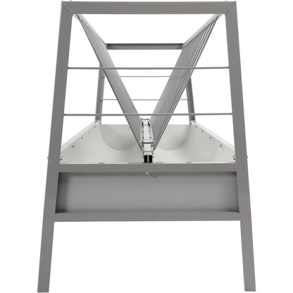 Pasture Hay Feeder 2 in 1 55 Gallon 59 in Livestock Feed Trough