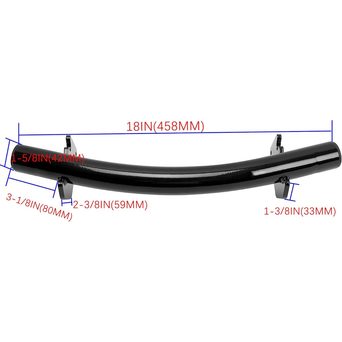 Front Bumper Guard Protector Compatible with John Deere X300, X304, X310, X320, X324, X350, X360, X300R, X500, X520, X530, X534, X540 Lawn Mower Tractor Guard for Part Number BM23056 Steel