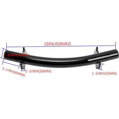 Front Bumper Guard Protector Compatible with John Deere X300, X304, X310, X320, X324, X350, X360, X300R, X500, X520, X530, X534, X540 Lawn Mower Tractor Guard for Part Number BM23056 Steel