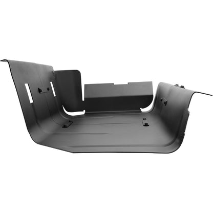 Fuel Tank Skid Plate Compatible with 1987 1988 1989 1990 1991 1992 1993 1994 1995 Jeep Wrangler YJ with 15 20 Gallon Gas Tank Matte Black Split