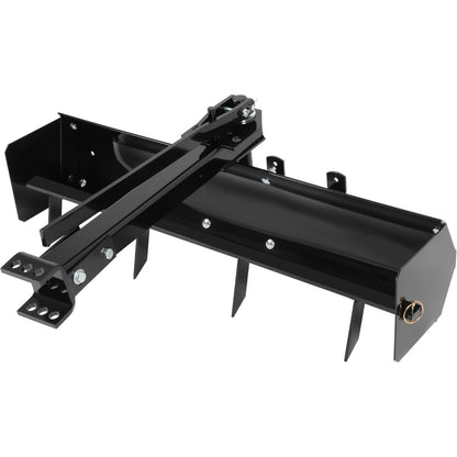 42 Inches Tractor Sleeve Hitch Tow Behind Box Scraper Steel Powder Coated with Screws and Pins, NN2067