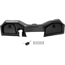 WUTIST Dashboard Cover Compatible with 2017-Up Yamaha Drive2 Golf Cart | W/Locking Doors Carbon Fiber Color Plastic+Steel