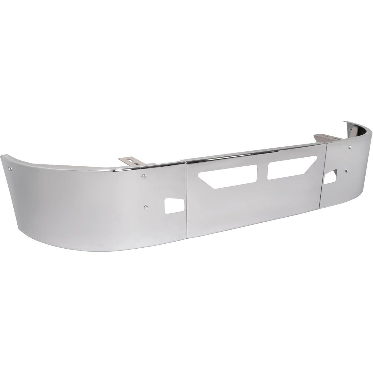 KUAFU Front Bumper Compatible with Kenworth T660 Chrome 16" Front Wrap