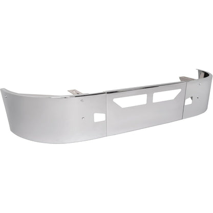KUAFU Front Bumper Compatible with Kenworth T660 Chrome 16" Front Wrap