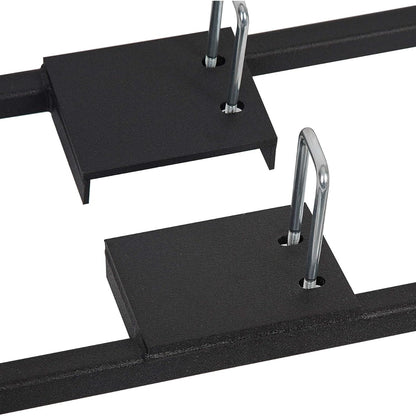 Kojem Running Boards W/Brackets Compatible with 2004-2008 Electric Club Car DS Golf Carts Only with 4 x 12-Volt Batteries Nerf Bars Black Steel Side Step