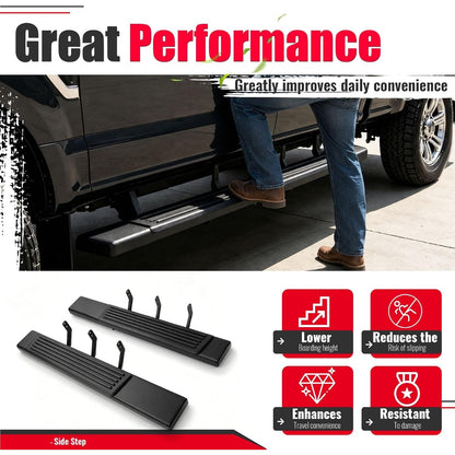 Step Compatible with 99-16 F-250/F-350/F-450 Super Duty Regular Cab