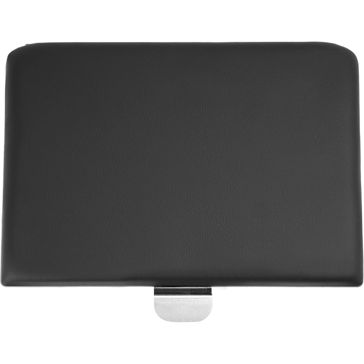 Center Console Lid Compatible with 1999-2010 Ford F-250 F-350 Super Duty Plastic & Aluminium Powder Coated Black