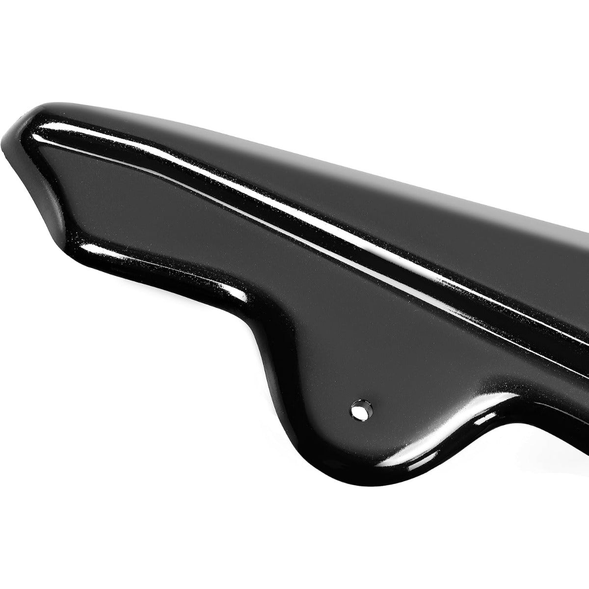 Side Skirts Rocker Panels Compatible with 2014-2019 Corvette C7 All Models ZR1 Style, Gloss Black