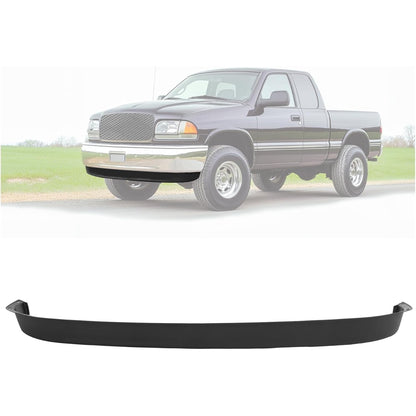 KUAFU Front Bumper Lower Valance Air Dam Compatible with 1994-2002 Dodge Ram 1500 2500 3500 Replacement for 55274811 CH1090124 Textured Black