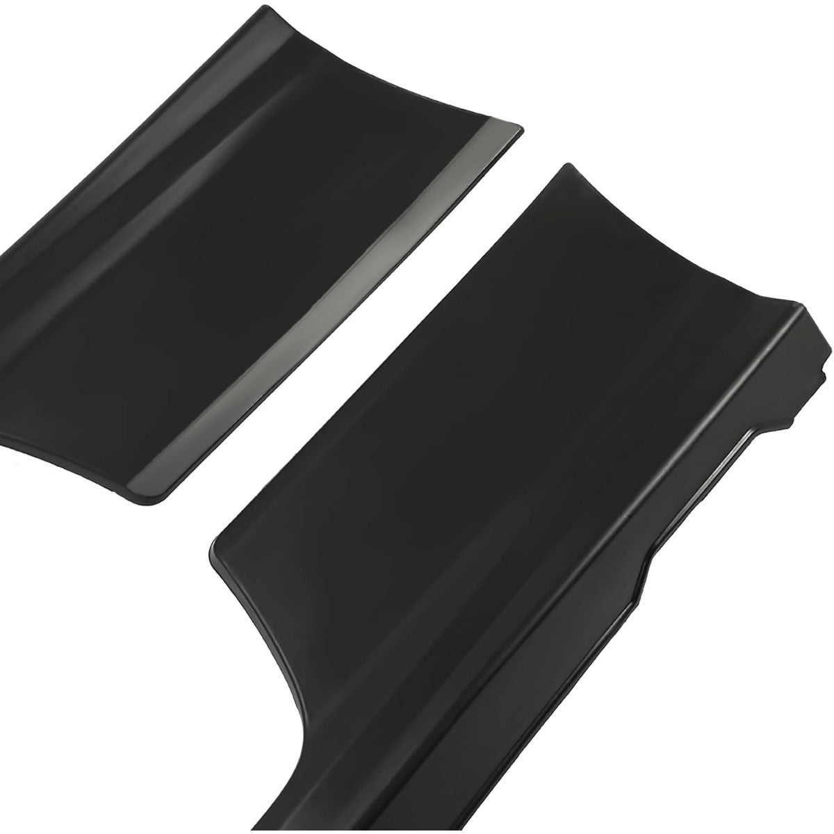 2Pcs Side Skirts Compatible with 2006-2011 Honda Civic Coupe 2-Door Rocker Panels Extension Body Kit PP Plastic Black