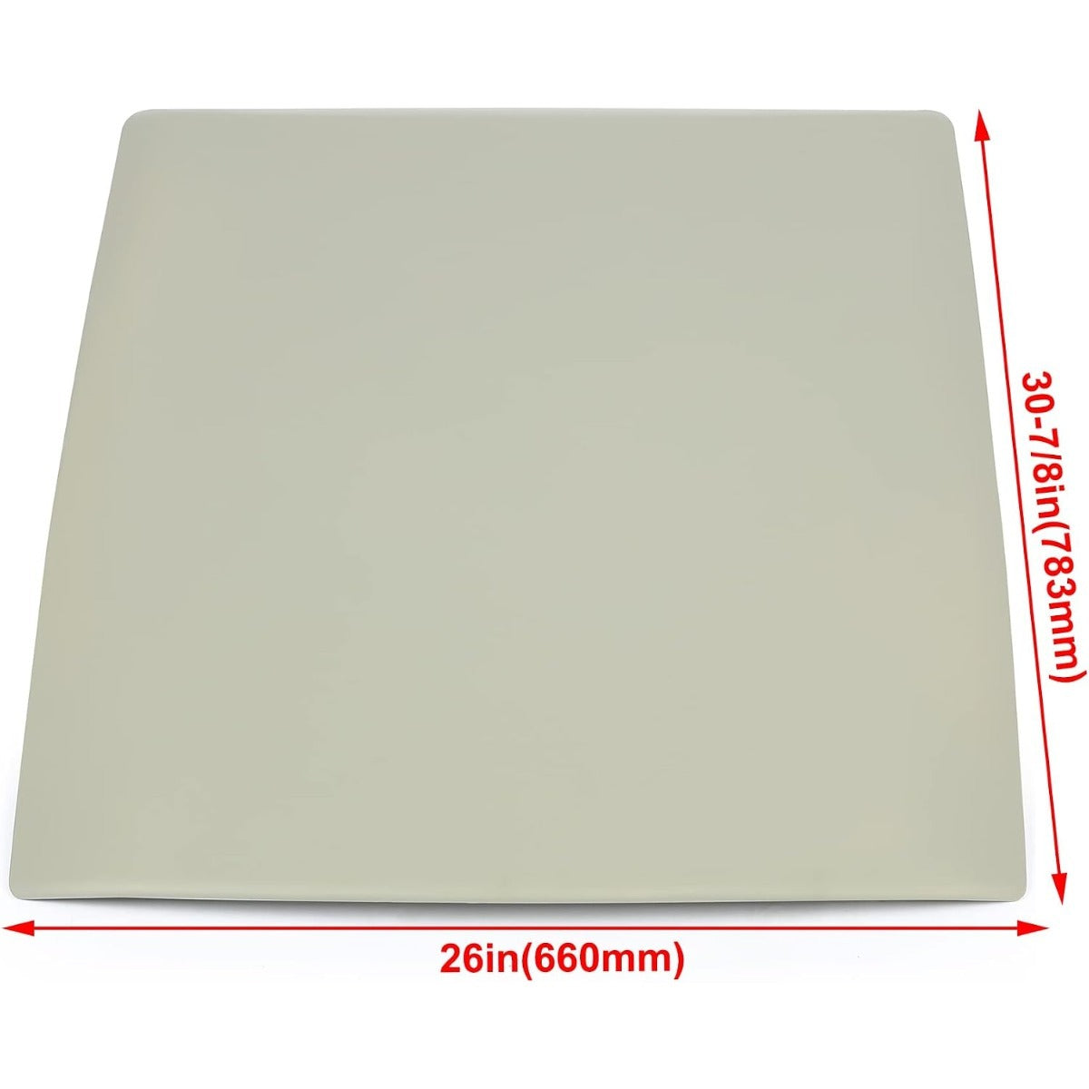 KUAFU Hood Scoop Vent Compatible with 2013 2014 Ford Mustang Gray ABS
