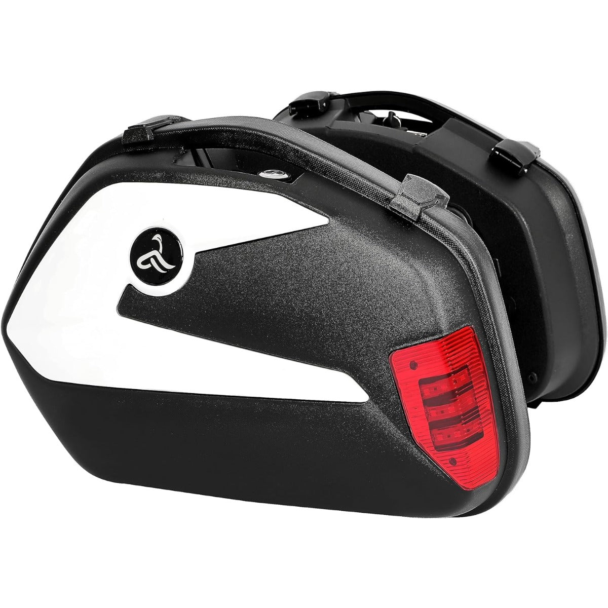 Hard Saddle Bag Trunk With Lights Locks   for  Can-am Spyder ROADSTER RS ST Honda Street 28L