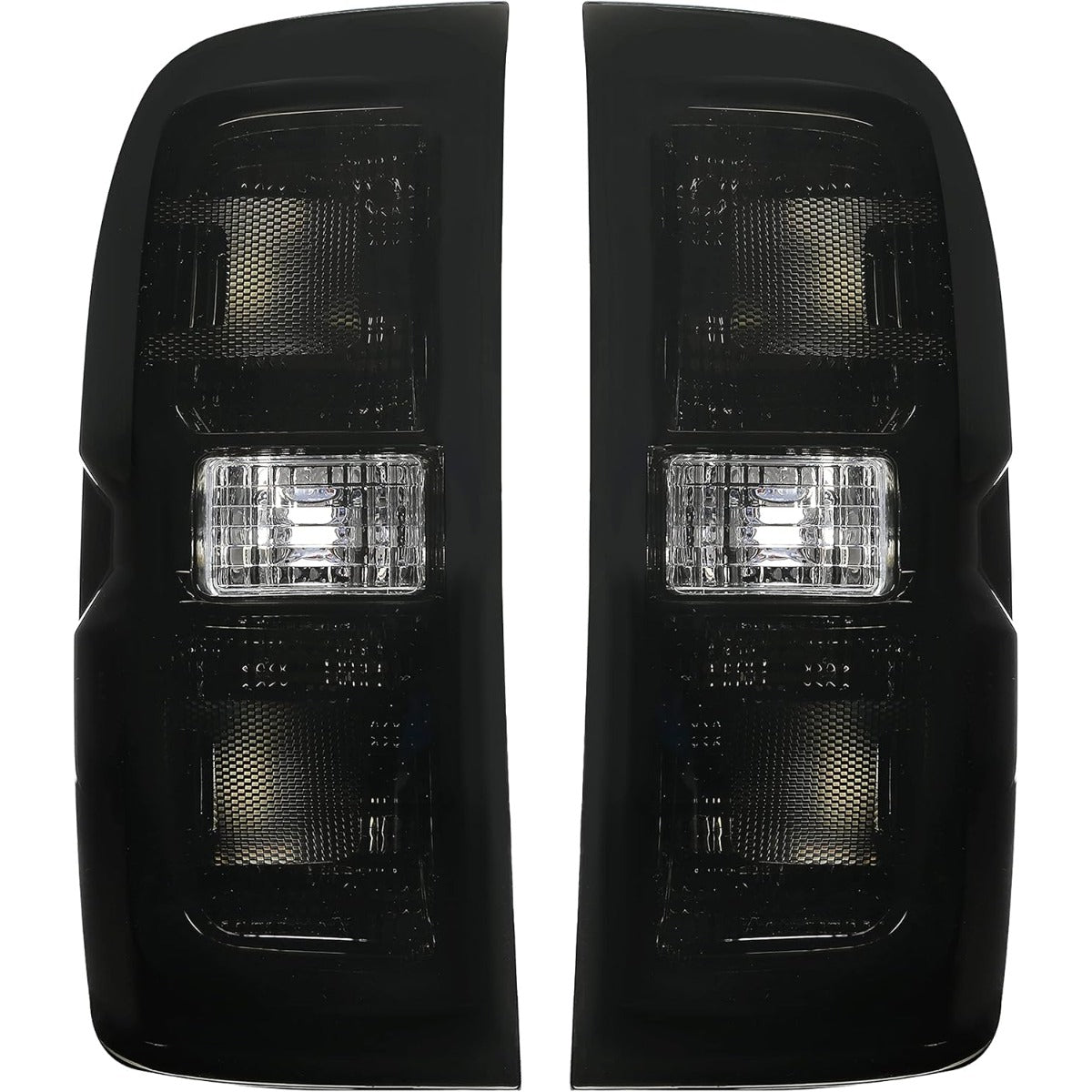 ALMULOO Tail Lights Compatible with 2014-2018 Silverado 1500 2500HD 3500 HD