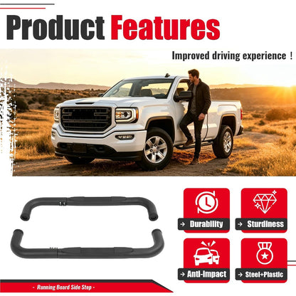 Running Board Step Compatible with 1999-2018 Silverado