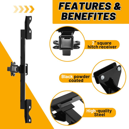 Kojem Class 3 Trailer Tow Hitch Compatible with 2012-2019 Mercedes-Benz