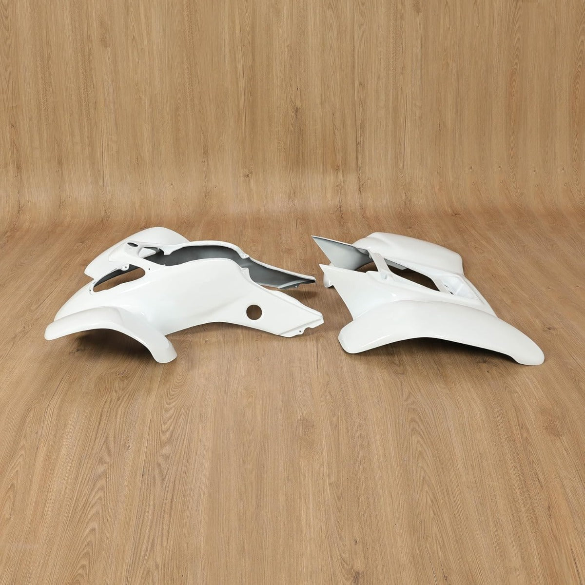 KUAFU Front & Rear Fender Compatible with 1999-2004 Honda TRX 400EX | Plastic Kit Mudguard Mud Guard Flaps Fender Flares White