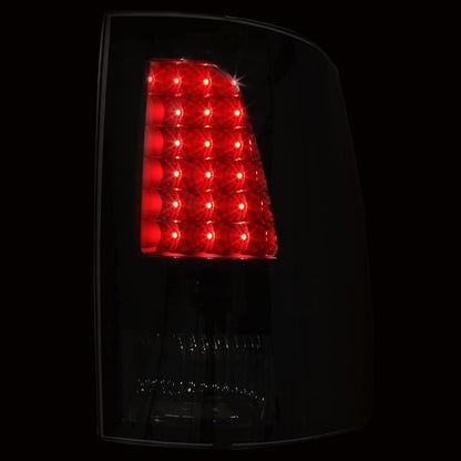 Kojem LED Tail Lights Compatible with 09-18 Dodge Ram 1500 2500 3500 Brake Rear Lamps Turn Signal Driver & Passenger Side 1 Pair Taillights Smoke Lens
